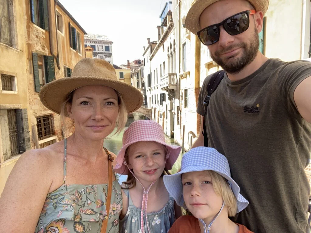 family in venice