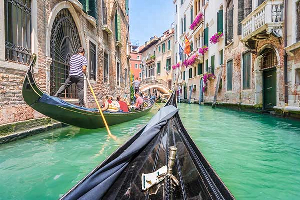 gondola riding in venice